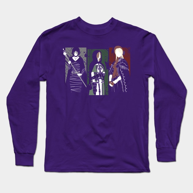 Souls Waifus Long Sleeve T-Shirt by shadyfolk